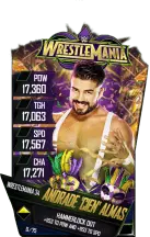 SuperCard AndradeAlmas S4 19 WrestleMania34