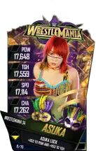 SuperCard Asuka S4 19 WrestleMania34