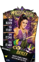 SuperCard Bayley S4 19 WrestleMania34