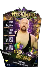 SuperCard BigShow S4 19 WrestleMania34