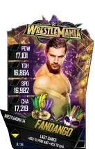 SuperCard Fandango S4 19 WrestleMania34