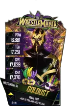 SuperCard Goldust S4 19 WrestleMania34