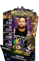 SuperCard JimmyUso S4 19 WrestleMania34