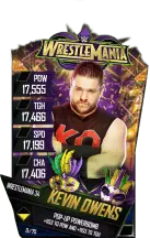 SuperCard KevinOwens S4 19 WrestleMania34