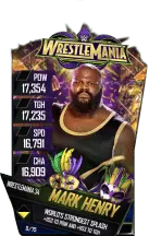 SuperCard MarkHenry S4 19 WrestleMania34