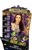 SuperCard MickieJames S4 19 WrestleMania34