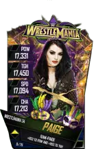 SuperCard Paige S4 19 WrestleMania34