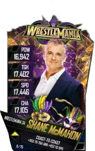 SuperCard ShaneMcMahon S4 19 WrestleMania34