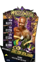 SuperCard SheltonBenjamin S4 19 WrestleMania34