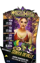 SuperCard SonyaDeville S4 19 WrestleMania34