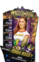 Super card ronda rousey s4 19 wrestle mania34 14879 216