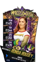 Super card ronda rousey s4 19 wrestle mania34 14879 216