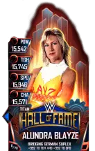 SuperCard AlundraBlayze S4 18 Titan HallOfFame