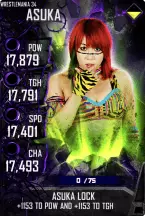 SuperCard Asuka S4 19 WrestleMania34 Spring