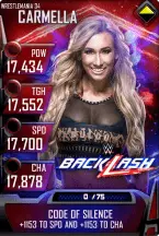 SuperCard Carmella S4 19 WrestleMania34 MITB