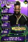 SuperCard CedricAlexander S4 19 WrestleMania34 MITB