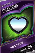 SuperCard Enhancement Charisma S4 19 WrestleMania34