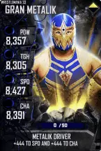 SuperCard GranMetalik S4 14 WrestleMania33 Spring