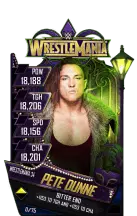 SuperCard PeteDunne S4 19 WrestleMania34 RingDom