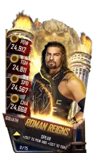 SuperCard RomanReigns S4 20 Goliath