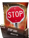 SuperCard Support StopSign S4 20 Goliath