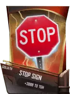 SuperCard Support StopSign S4 20 Goliath