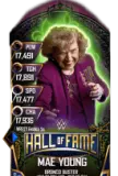 Super card mae young s4 19 wrestle mania34 hall of fame 15089 216