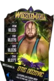 Super card otis dozovic s4 19 wrestle mania34 fusion 15073 216