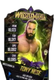 Super card tony nese s4 19 wrestle mania34 fusion 15075 216