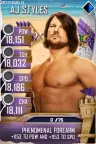 SuperCard AJStyles S4 19 WrestleMania34 BeachBash