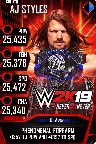 SuperCard AJStyles S4 20 Goliath RingDom WWE2K19