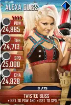 SuperCard AlexaBliss S4 20 Goliath BeachBash