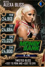 SuperCard AlexaBliss S4 20 Goliath MITB