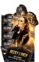 SuperCard BeckyLynch S4 20 Goliath RingDom