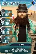 SuperCard BrayWyatt S4 18 Titan BeachBash