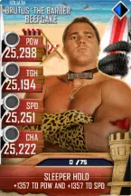 SuperCard BrutusBeefcake S4 20 Goliath BeachBash