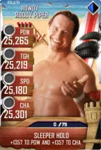 SuperCard RoddyPiper S4 20 Goliath BeachBash