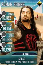 SuperCard RomanReigns S4 18 Titan BeachBash