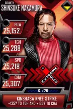 SuperCard ShinsukeNakamura S4 20 Goliath MITB