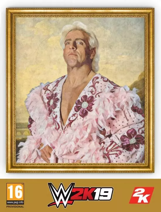 WWE 2K19 Wooooo! Collector's Edition Cover - Ric Flair