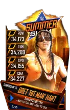 SuperCard BretHart S4 21 SummerSlam18 RingDom