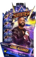 SuperCard CedricAlexander S4 21 SummerSlam18