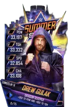 SuperCard DrewGulak S4 21 SummerSlam18