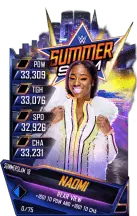 SuperCard Naomi S4 21 SummerSlam18