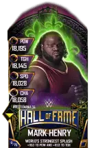 SuperCard MarkHenry S4 19 WrestleMania34 HallOfFame