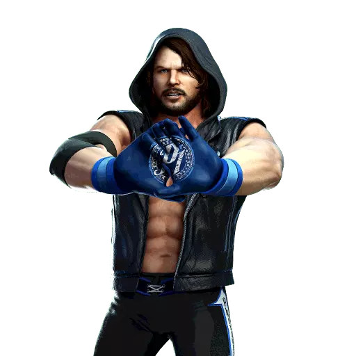 WWEChampions Render AjStyles