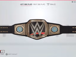 WWE2K19 Creation Championship Sideplate