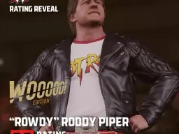 WWE2K19 RatingReveal RoddyPiper