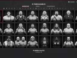 WWE2K19 Screen Unlockables
