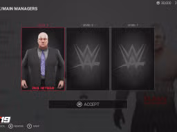 WWE2K19 UniverseMode UniverseManagers